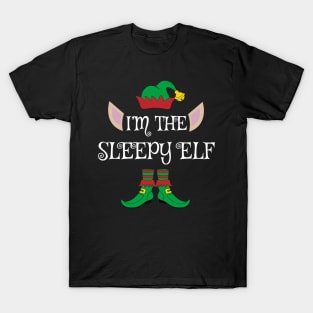 I'm The Sleepy Christmas Elf T-Shirt